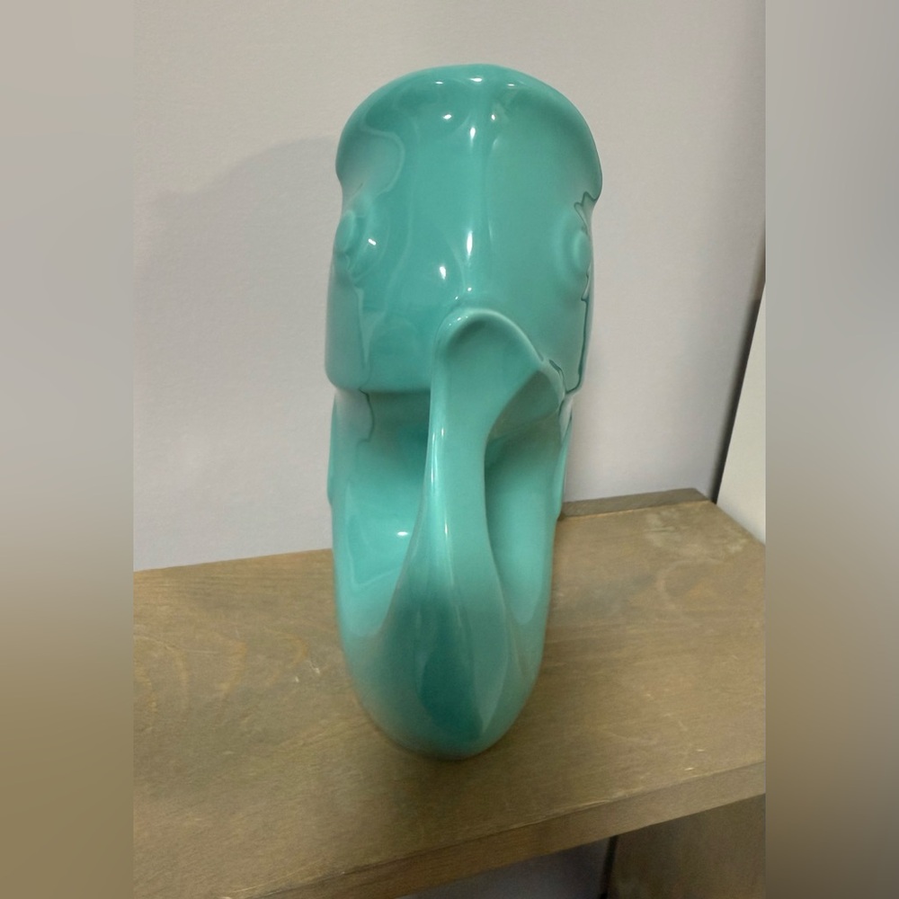 Gurgle Pot Water Pitcher 42oz - Aqua - Large - Picture 4 of 6